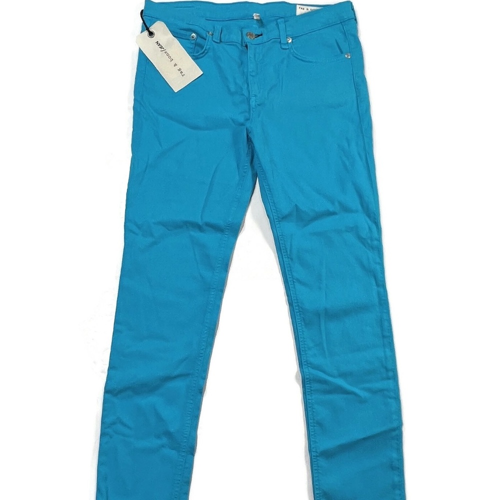 Rag & Bone Skinny Jeans‎ Womens 31 NWT Bluebird Blue 29" Inseam